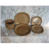 Image 1 : Place Setting For 4  Dinner Plates  Bowls  Side Plates