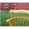 Image 3 : 4 Vintage  Not Antique  Windsor Chairs  Normal Wear  Sturdy  1 Chair Spindle Repair