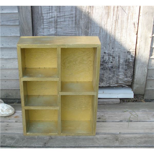 Wood Display Shelf