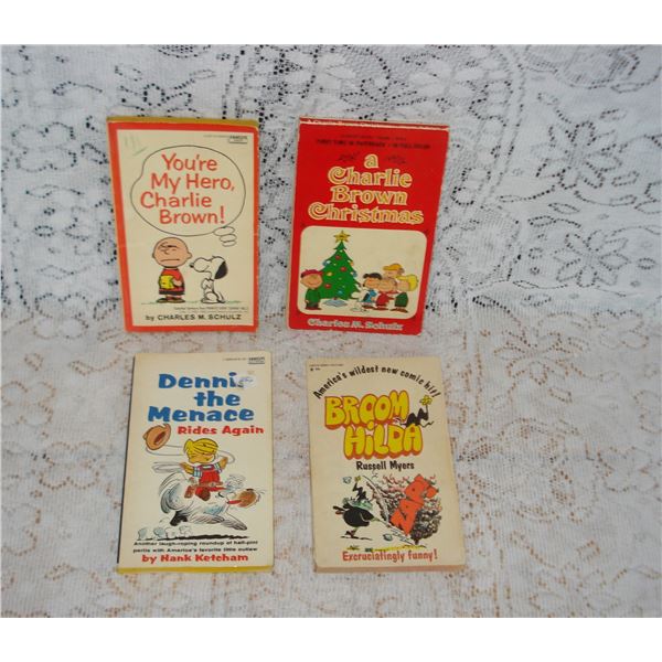 Paperbacks  Charlie Brown  Broom Hilda  Dennis The Menace