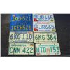 Image 1 : Assorted Vintage Licence Plates