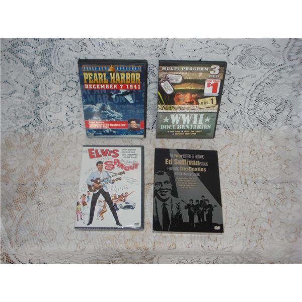 DVDs  Ed Sullivan WWll Etc