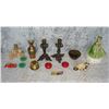 Image 1 : Mixed Assortment  Ceramic Lady Music Box Works Antique Calling Card  Excellent Condition