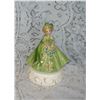 Image 3 : Mixed Assortment  Ceramic Lady Music Box Works Antique Calling Card  Excellent Condition
