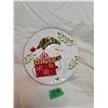 Image 1 : PIER 1 ceramic snowman cookie plate