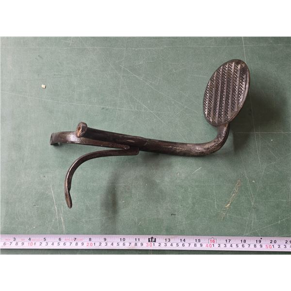 Antique buggy step- stamped 1933
