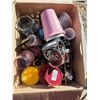 Image 2 : 3 boxes of misc items- hangers