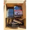 Image 4 : 3 boxes of misc items- hangers