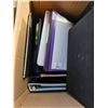 Image 4 : 3 boxes of misc items- electronics- moniter