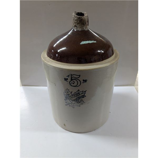 Western Stoneware Co 5-Gal Jug – As Is
