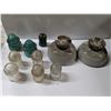 Image 1 : Vintage Glass & Ceramic Insulators in Milkcrate
