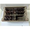 Image 2 : (18) Vintage Beer Bottles in Wooden Crate – “Starlite Bottlers Ltd. Saskatoon, Sas