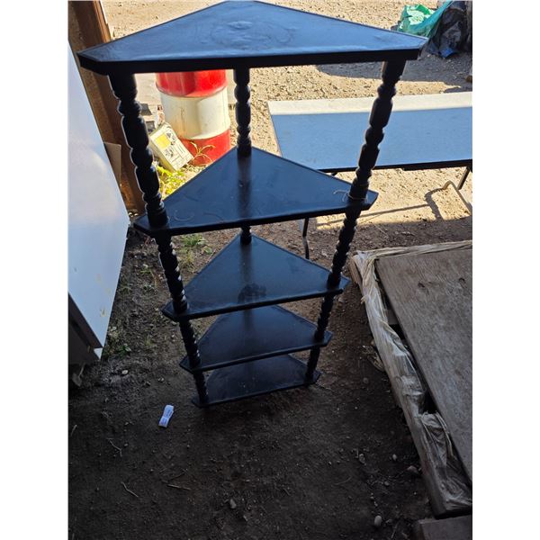 Corner display stand- 54"H