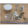 Image 1 : Lot of misc items- cyrstal tree topper