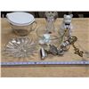 Image 2 : Lot of misc items- cyrstal tree topper