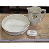 Image 1 : Boch bowl and pitcher- made in belgium