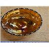Image 2 : Vintage carnival glass fruit dish