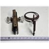 Image 2 : Antique Brass Hanger & Crystal Doorknob