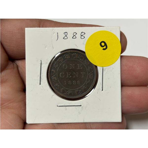 1888 Canadian Large Cent