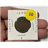 Image 1 : 1888 Canadian Large Cent, Middle Die Punch 8