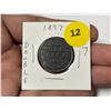 Image 1 : 1897-7/7 Canadian Large Cent, DBLE 7
