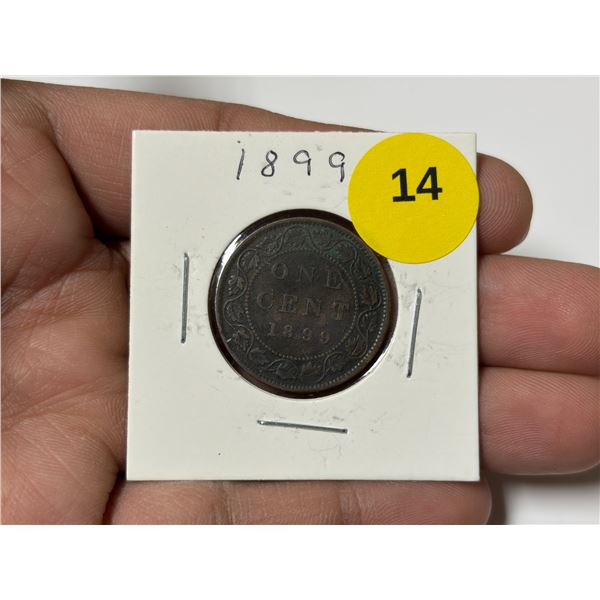 1899 Canadian Large Cent