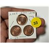 Image 1 : 2002-2008 Canadian Small Cent, 2002,2007,2008 Magnetic,MINT