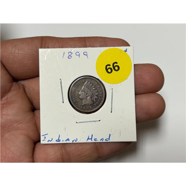 1899 U.S. Indian Head Small Cent