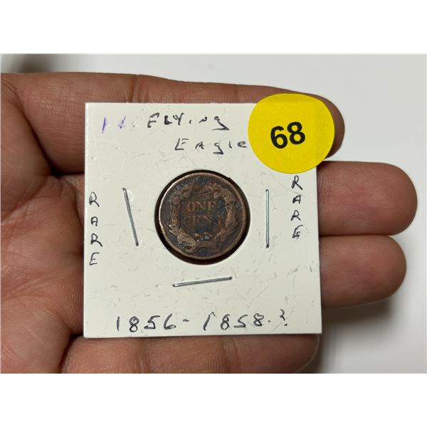 1856-1858 ? U.S.  Small Cent, Flying Eagle, Rare