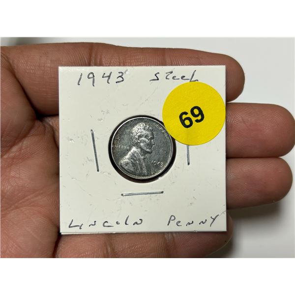 1943 U.S. Steel Lincoln Small Cent