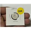 Image 1 : 1899 Canadian Dime,VG
