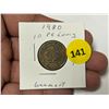 Image 1 : 1980 Germany 10 Pfenning, D  Coin