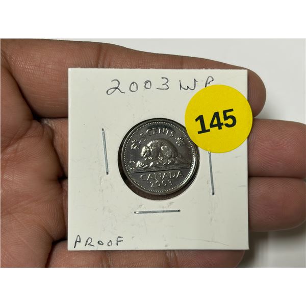 2003-WP Canadian Nickle, PROOF