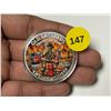 Image 1 : Old Bastard Fire Fighter Club Steel Coin, Life Time Member