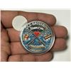 Image 2 : Old Bastard Fishing Club Steel Coin, Life Time Member