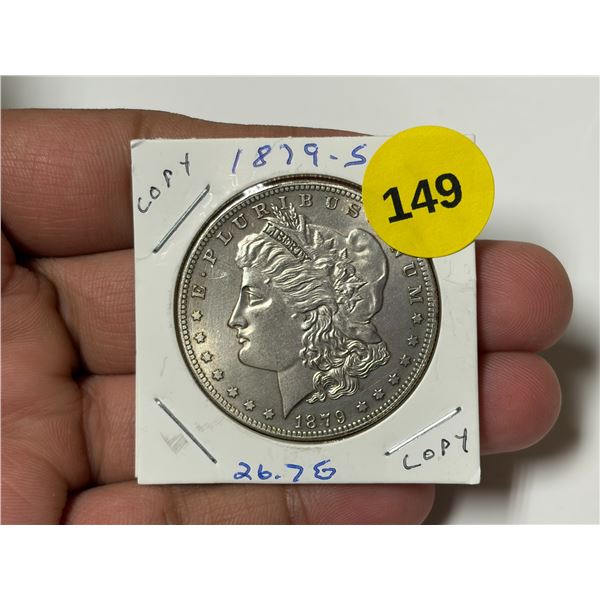 1879-S  U.S. Morgan Dollar, COPY