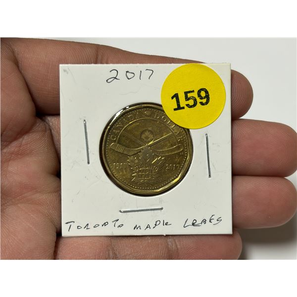 2017 Canadian Loonie, Toronto Maple Leafs