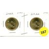 Image 1 : (2) 2022 Canadian Loonie, Proof