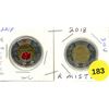 Image 1 : 2018 Canadian Toonie, ARMISTICE, WC & WOC