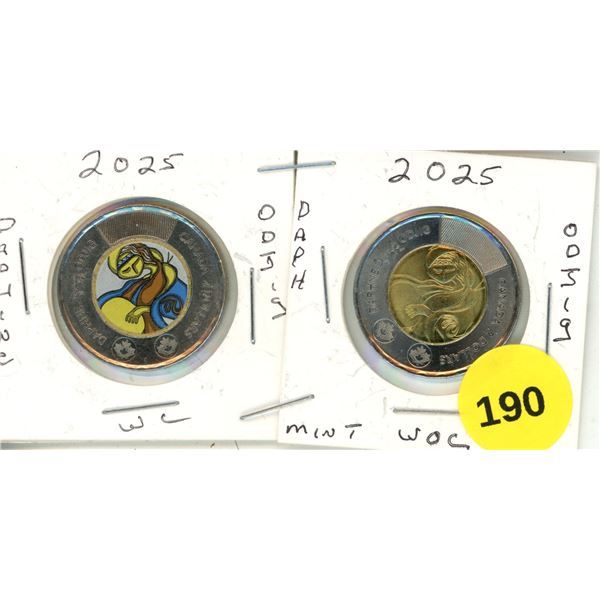 2025 Canadian Toonie, Daphne Odjig WC & WOC