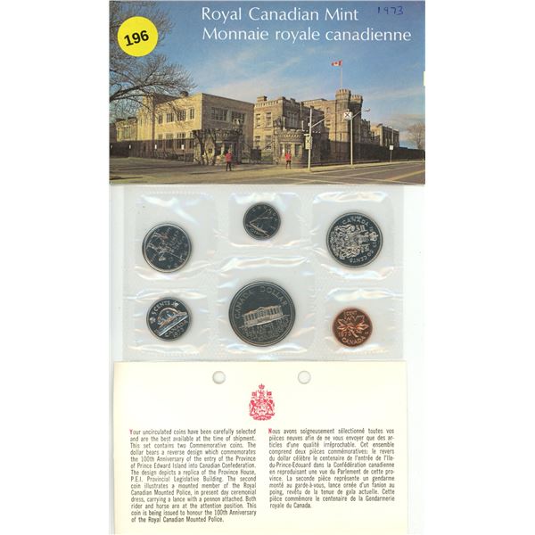 1973 Canada Proof Like Uncirculated Set.