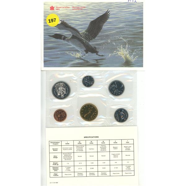 1992 Canada Proof Like Uncirculated Set.