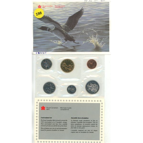 1993 Canada Proof Like Uncirculated Set.