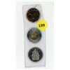 Image 1 : 2008 Canadian Proof Coins,Half Dollar,Loonie,Toonie, CH/BU