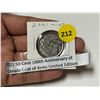 Image 1 : 2021 50-Cent 100th Anniversary of Canada Coat of Arms Limited Edition.