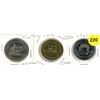 Image 1 : (3) Vintage Canadian municipal trade dollars/tokens issued for Edmonton's annual Klondike Days festi