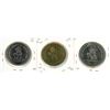 Image 2 : (3) Vintage Canadian municipal trade dollars/tokens issued for Edmonton's annual Klondike Days festi