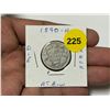 Image 1 : 1890-H Canadian Quarter, DIE CRACK @ BOW