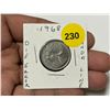 Image 1 : 1968 Canadian Quarter, Die Error, Line In Canada