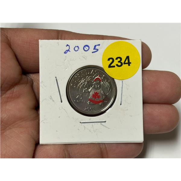 2005 Canadian Quarter, Canada Day WC